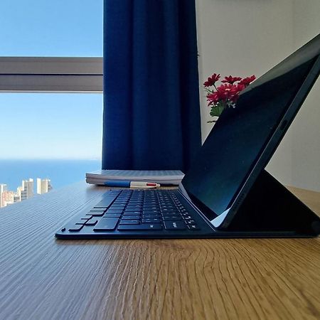 Highrise Apartment With Private Terrace & Sea Views - 34Th Floor Benidorm Dış mekan fotoğraf