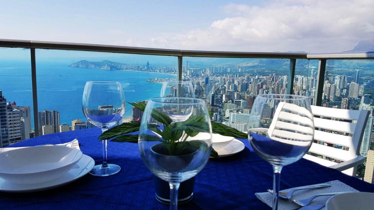 Highrise Apartment With Private Terrace & Sea Views - 34Th Floor Benidorm Dış mekan fotoğraf